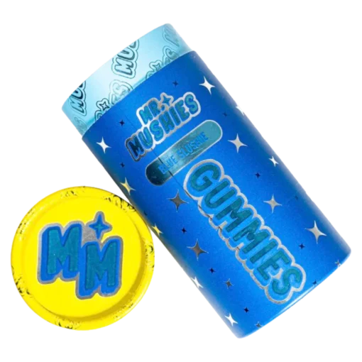 Mr Mushies Blue Slushie Gummies