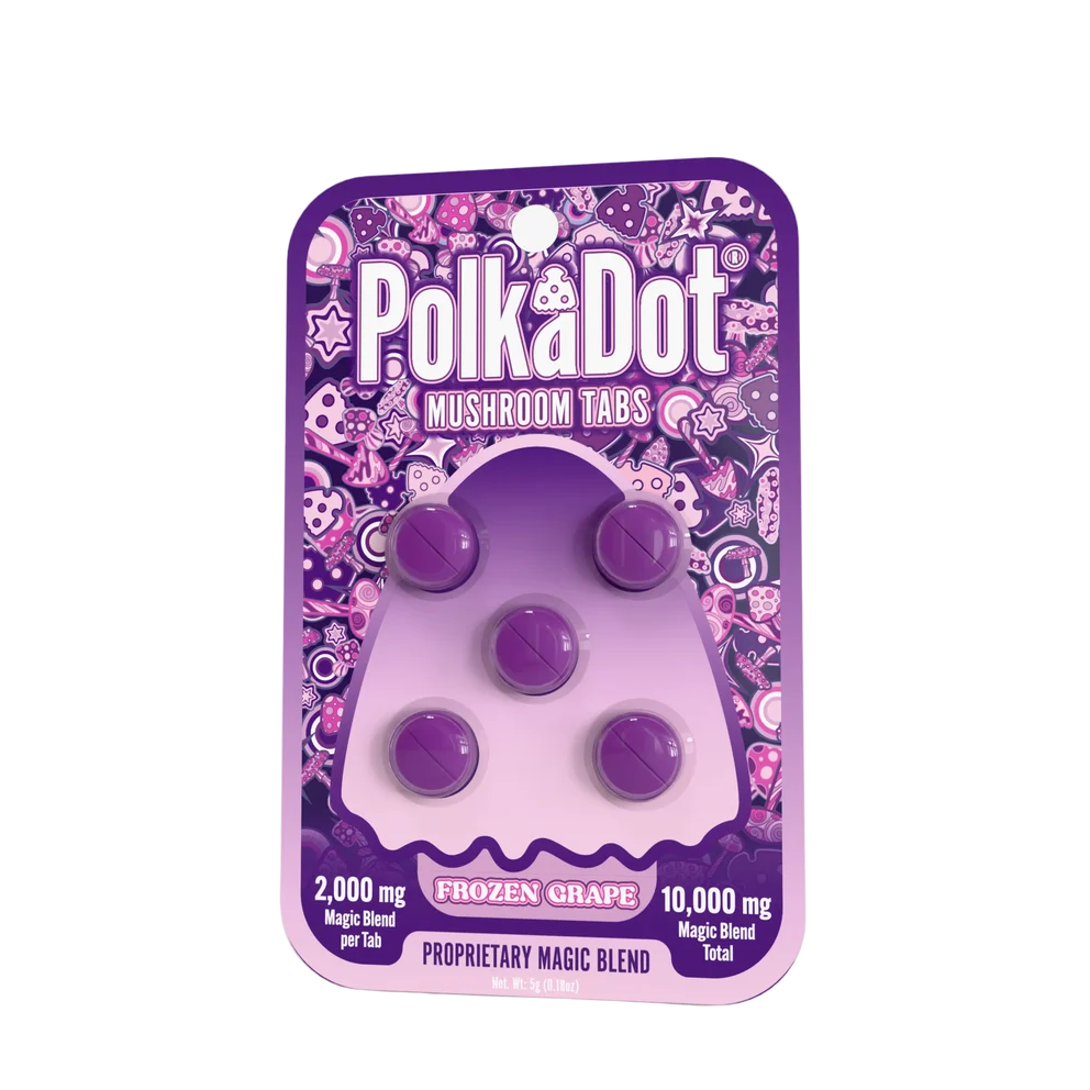 Mushroom Tab - Frozen Grape - Blister Card (5)
