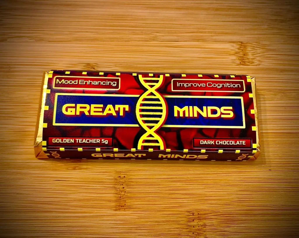 Great Minds Mushroom Chocolate Bars/magic mushroom chocolate near me